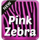 Pink Zebra Keyboard icon