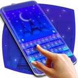 Paris Night Keyboard Theme Zeichen