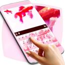Pastel Pink Goldfish Keyboard APK
