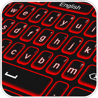 ikon Keyboard Merah