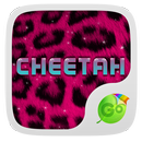Pink Cheetah GO Keyboard Theme aplikacja