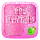 Pink Diamond GO Keyboard Theme APK