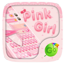 Pink Girl Keyboard Theme APK