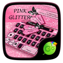 Pink Glitter GO Keyboard Theme APK