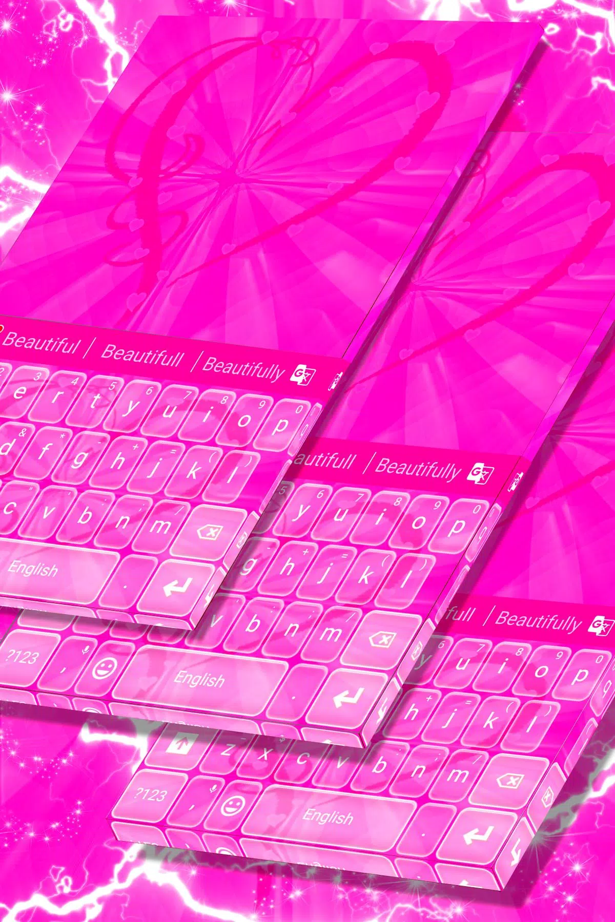 Hot Pink Keyboard Theme APK for Android Download