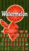 Watermeloen GO Keyboard-poster