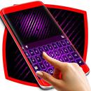 Purple Glow Sticks Keyboard APK