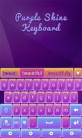 Purple Shine GO Keyboard Theme 截图 3