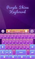 Purple Shine GO Keyboard Theme 포스터