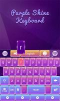 2 Schermata Purple Shine GO Keyboard Theme