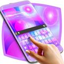 Purple Pastel Glare Keyboard APK