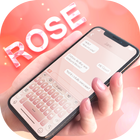 Rose Gold Keyboard Emoji icône