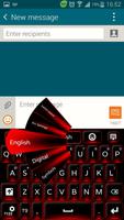 Red Keyboard imagem de tela 1
