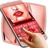 Red Vampire Keyboard Theme icono