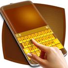 Rich Golden Keyboard Theme icône