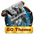 Doces vintage GO Keyboard ícone