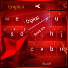 Red Star Keyboard theme icône
