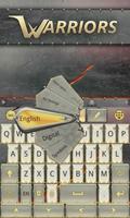 Warriors GO Keyboard Theme screenshot 1