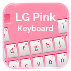 LG Clavier rose icône