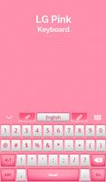 LG teclado de color rosa captura de pantalla 1