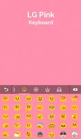 LG teclado de color rosa captura de pantalla 3