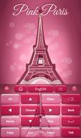 Rosa Paris-Tastatur Screenshot 2