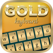 Stylish Gold Keyboard アイコン