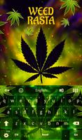 Weed Rasta Keyboard पोस्टर