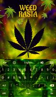 Weed Rasta Keyboard screenshot 1