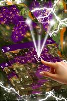 Beautiful Lilac Keyboard imagem de tela 1
