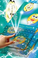 Smilies 3D Keyboard imagem de tela 2