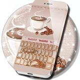 Los granos de café Teclado icono