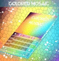Mosaico colorido Teclado imagem de tela 3