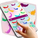 Colorful Feathers Keyboard APK