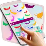 Colorful Feathers Keyboard simgesi