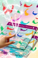 Colorful Feathers Keyboard imagem de tela 2