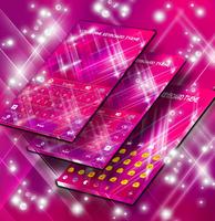 Color Pink Keyboard Theme screenshot 2
