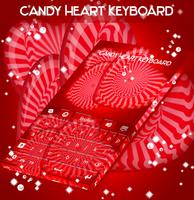 Candy Heart Keyboard capture d'écran 3