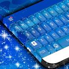 Esfera Celeste teclado Tema ícone