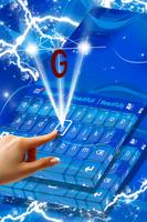 Esfera Celeste teclado Tema imagem de tela 2