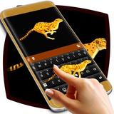 Black Cheetah Animated Keyboard ícone