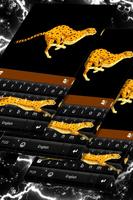Black Cheetah Animated Keyboard screenshot 1