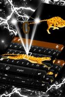 Black Cheetah Animated Keyboard اسکرین شاٹ 3