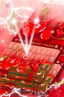 Cherry Burst Keyboard Theme imagem de tela 3
