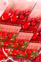 Cherry Burst Keyboard Theme Cartaz