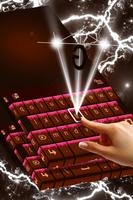 Love Chocolate Keyboard Theme imagem de tela 1
