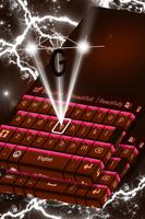 Love Chocolate Keyboard Theme imagem de tela 3