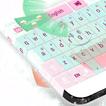 Cute Keyboard Cupcakes Theme