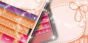 Tema bonito do teclado