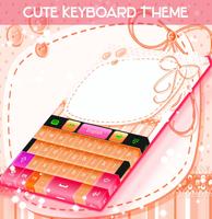 Cute Keyboard Theme capture d'écran 3